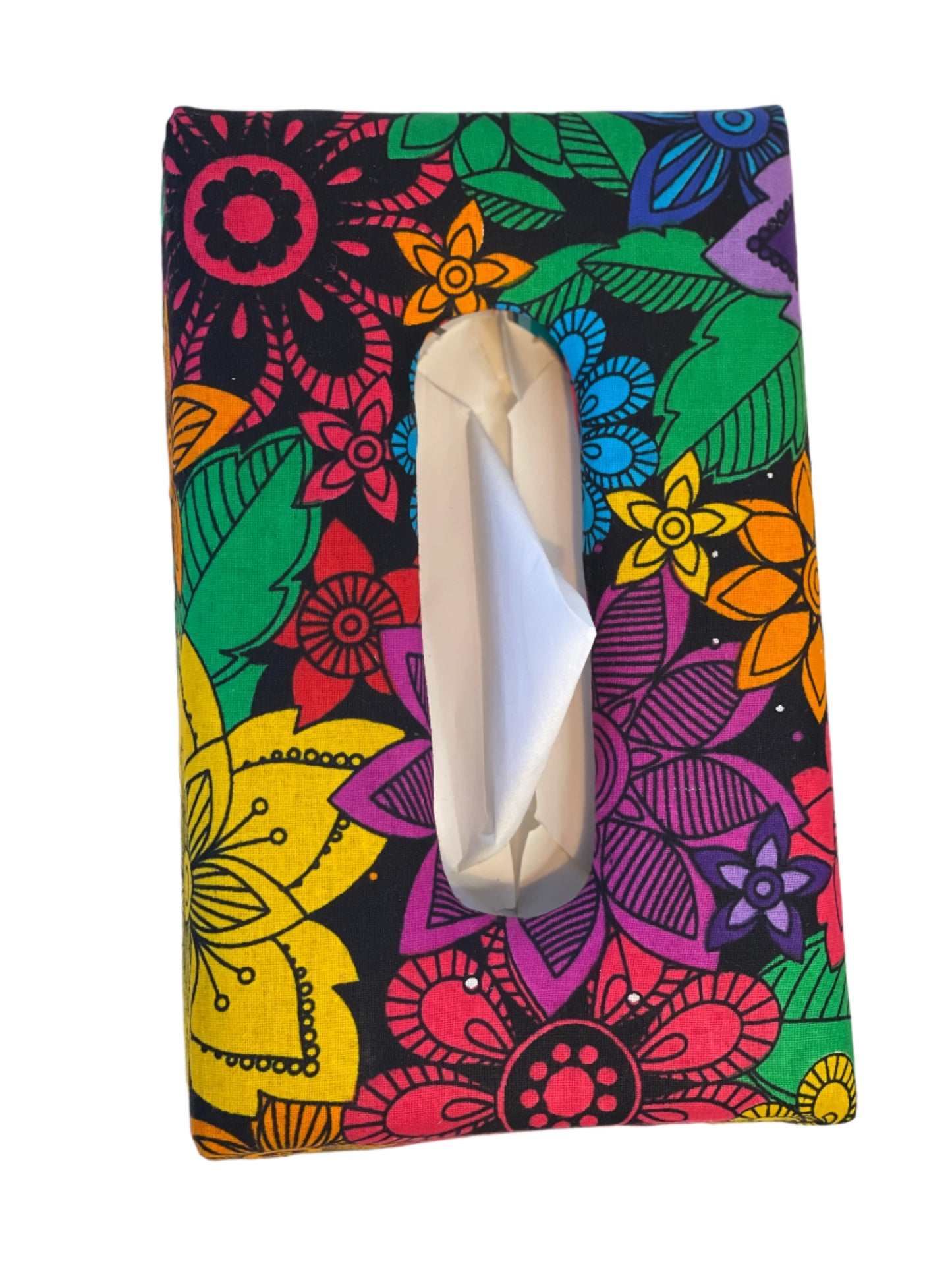 African print Tissue Box