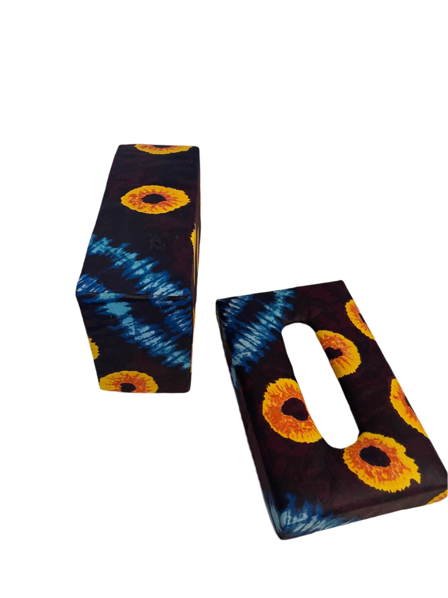 African Print Tissue Box