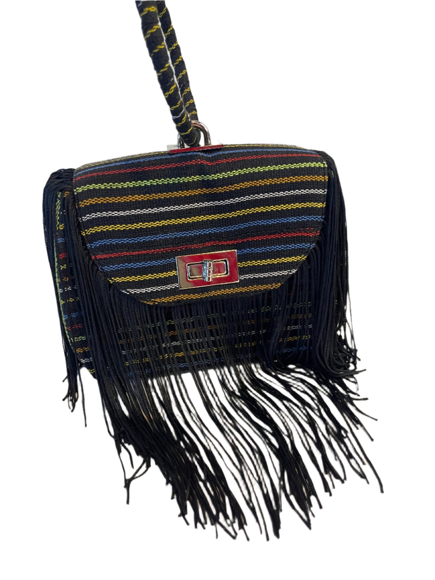 Aso-Oke Fringe bag