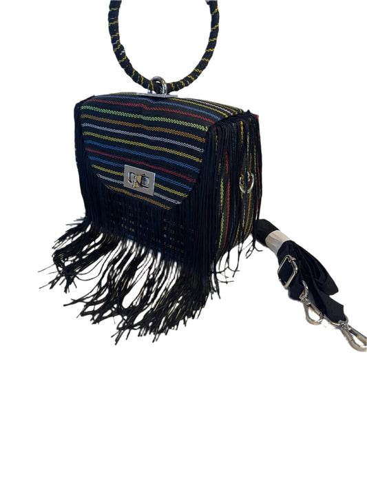 Aso-Oke Fringe bag
