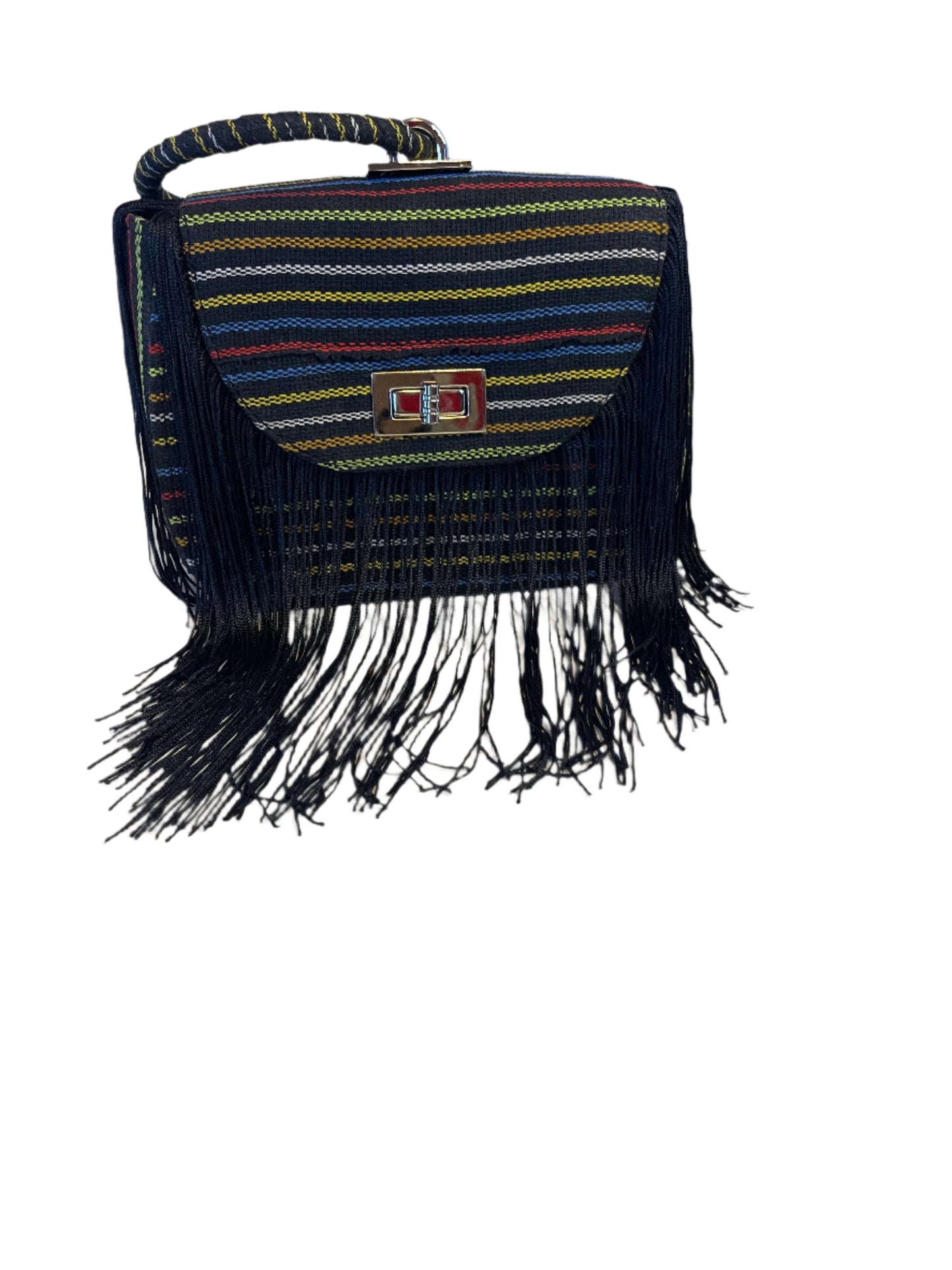 Aso-Oke Fringe bag