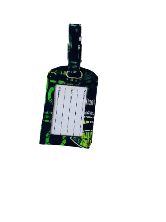 Army Green Luggage Tag