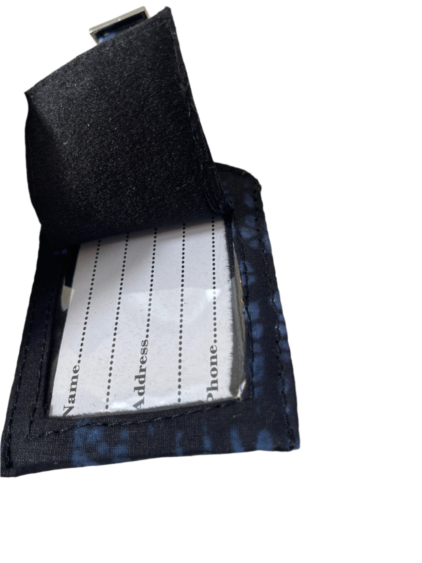 Black Luggage Tag