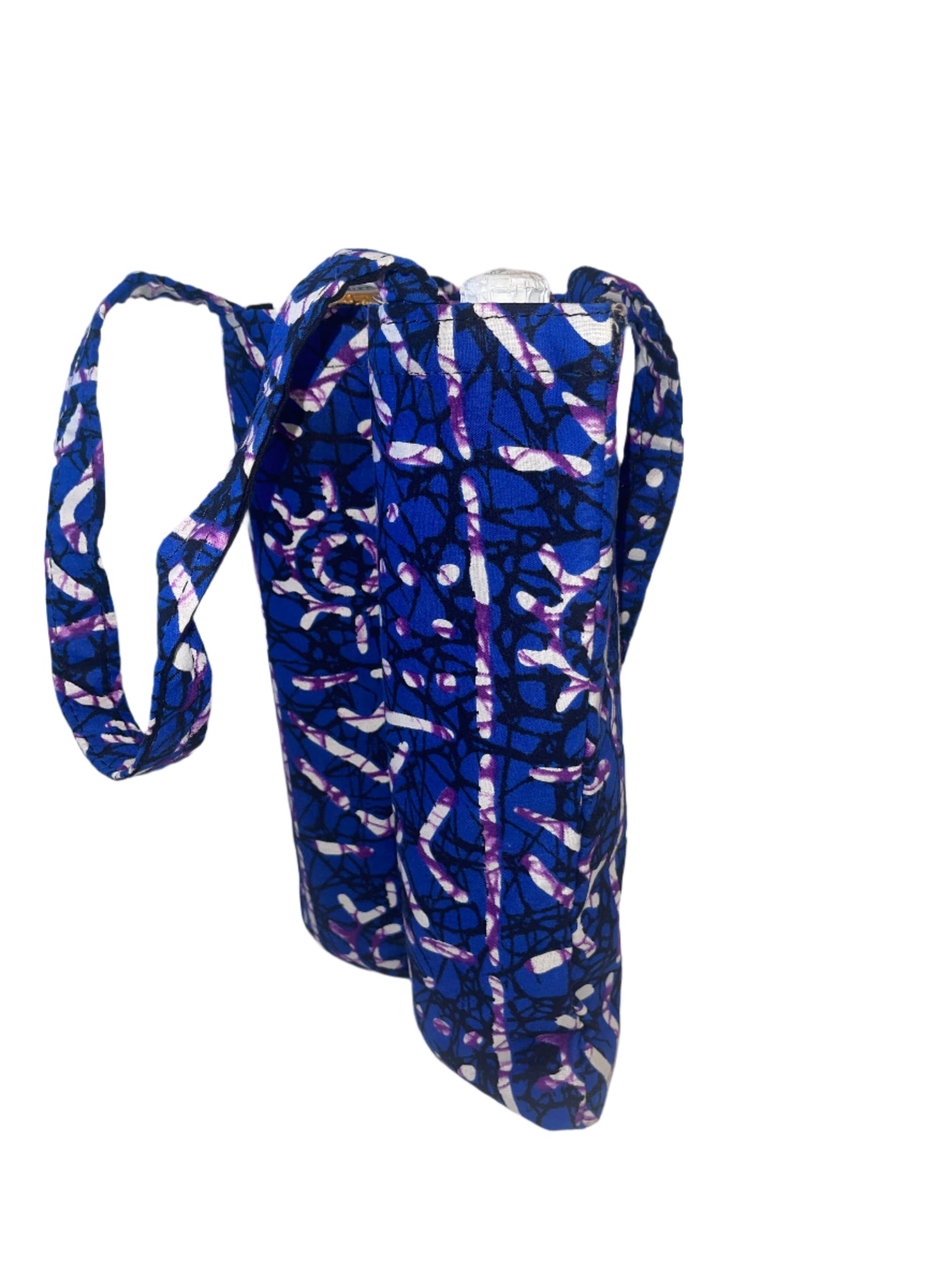 Blue Wine Bag for Two Bottles.