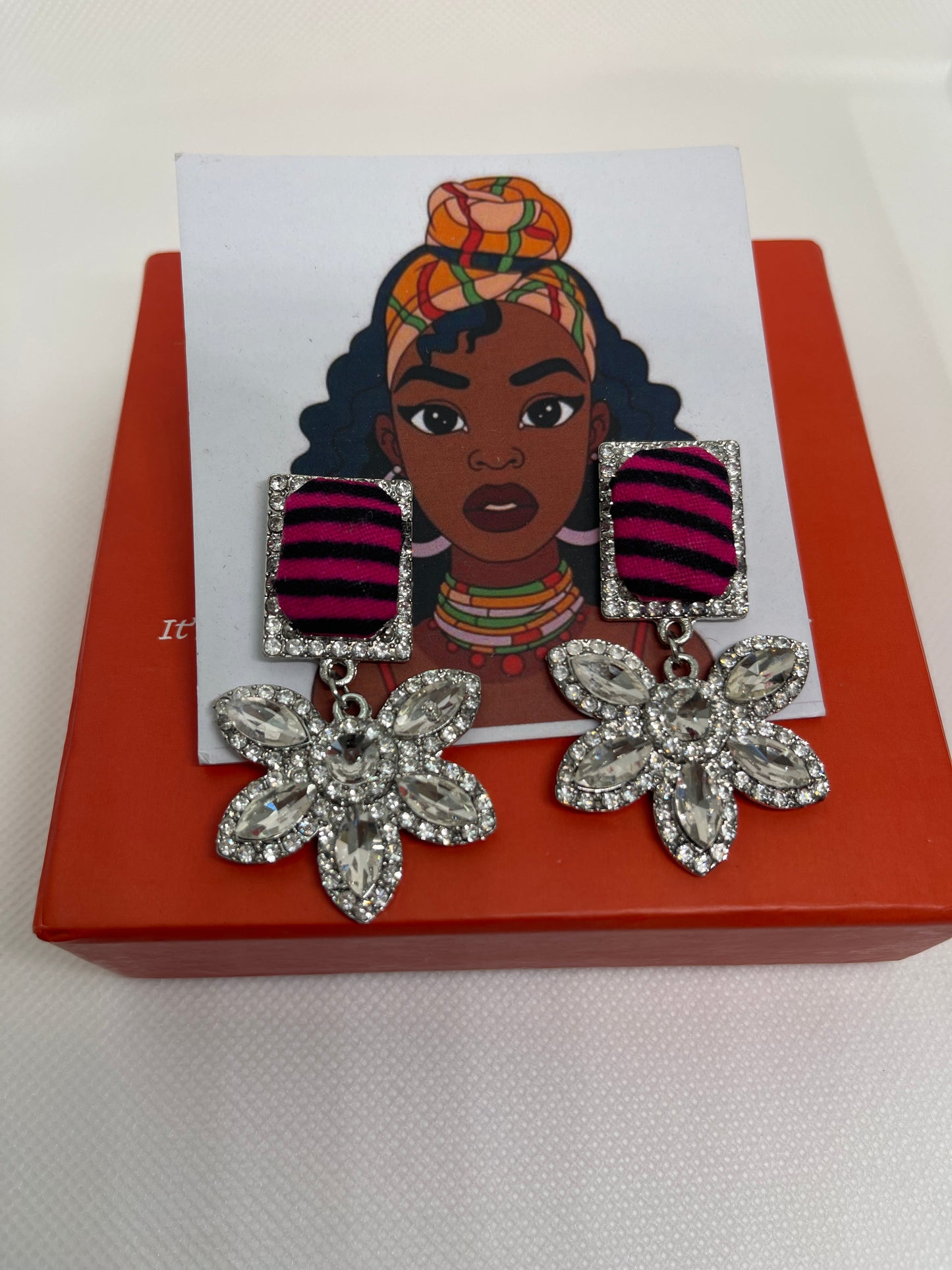 STAR Earring (Pink)