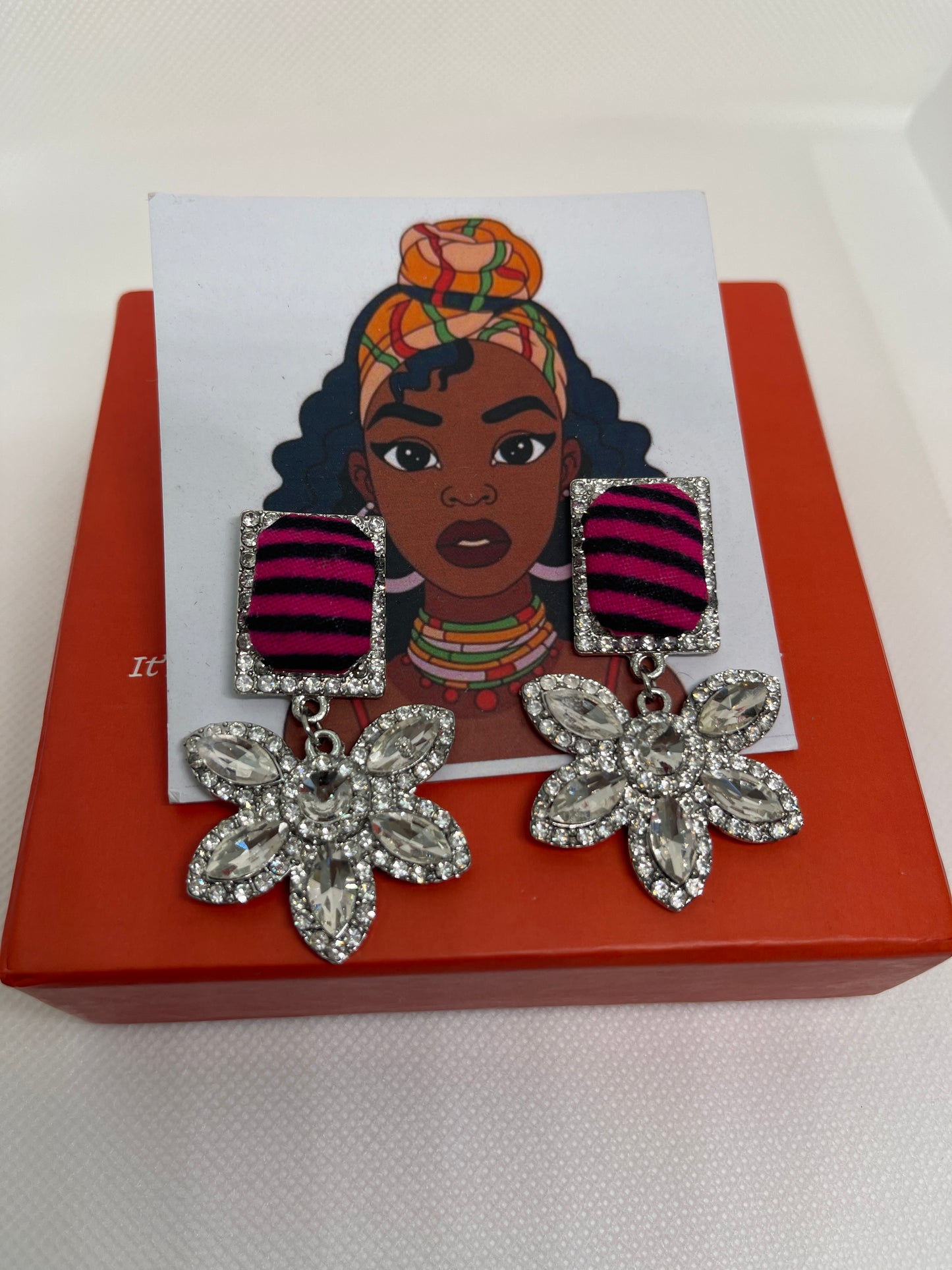 STAR Earring (Pink)