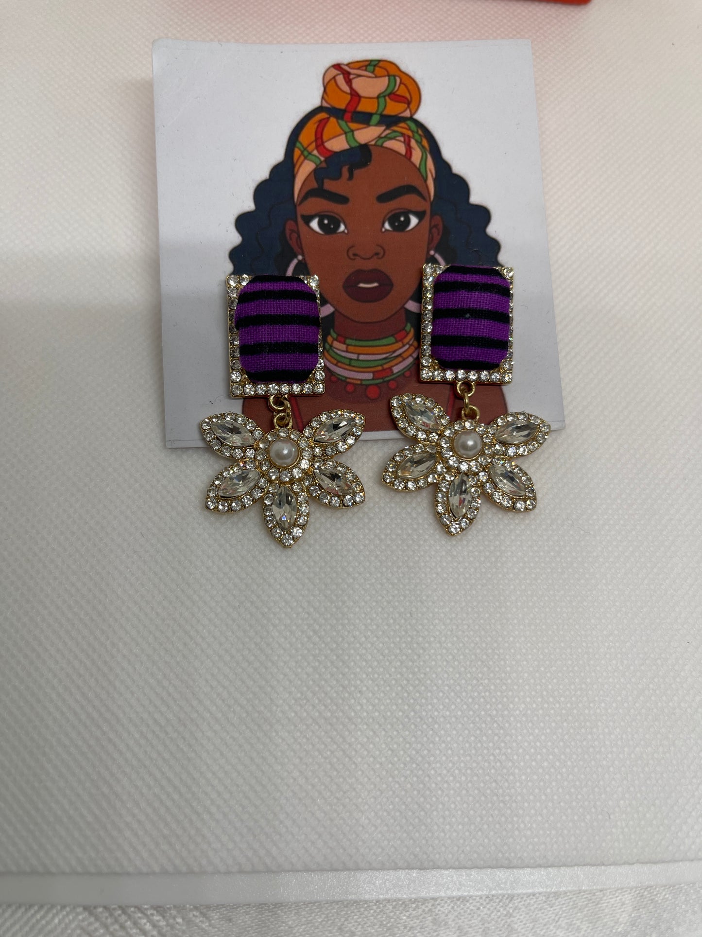 STAR Earring (Purple)