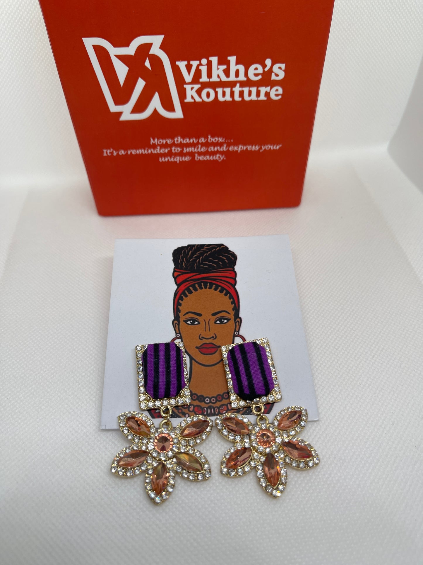 STAR Earring (Purple)