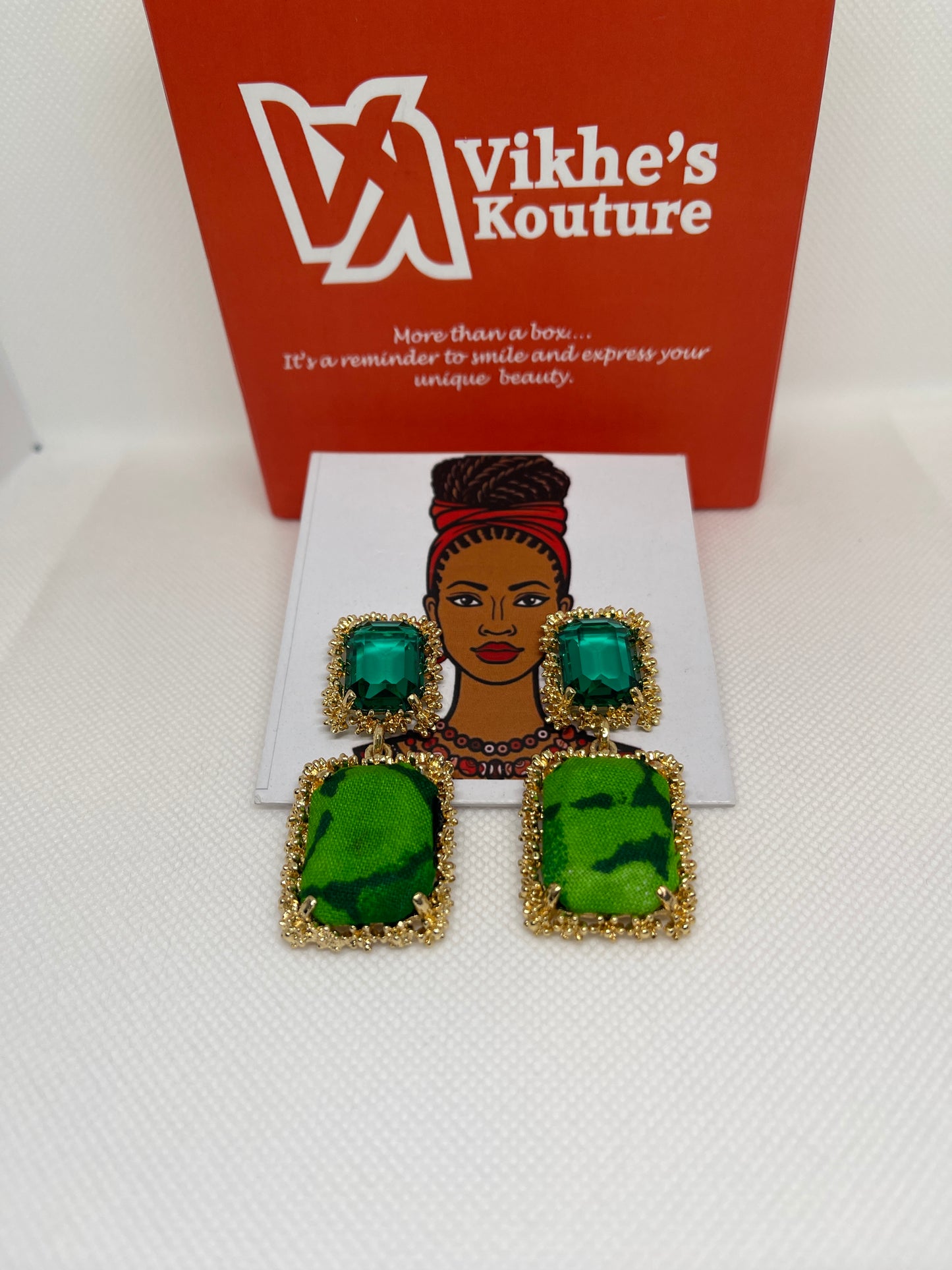 Kaykay Green Earring