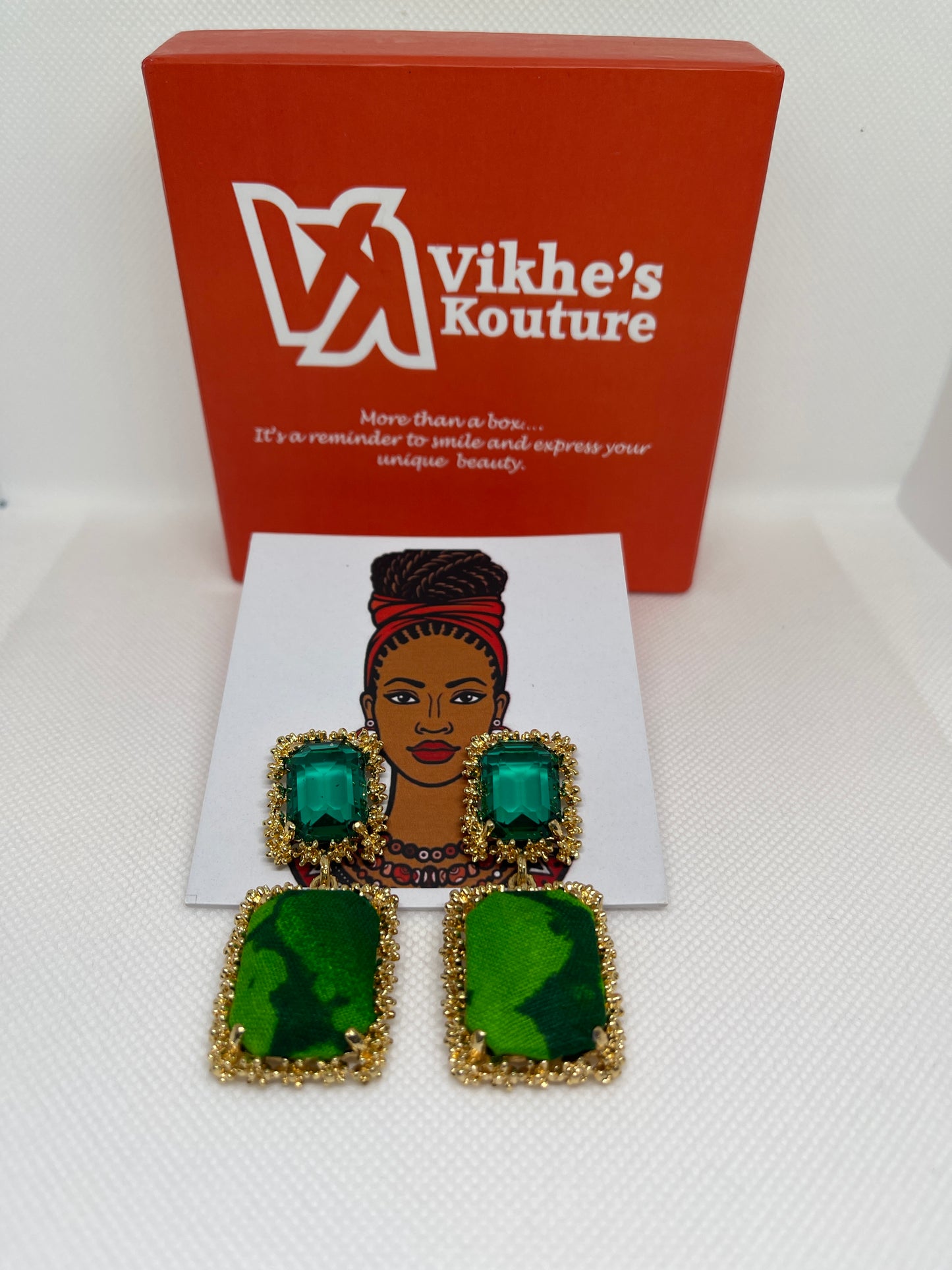 Kaykay Green Earring
