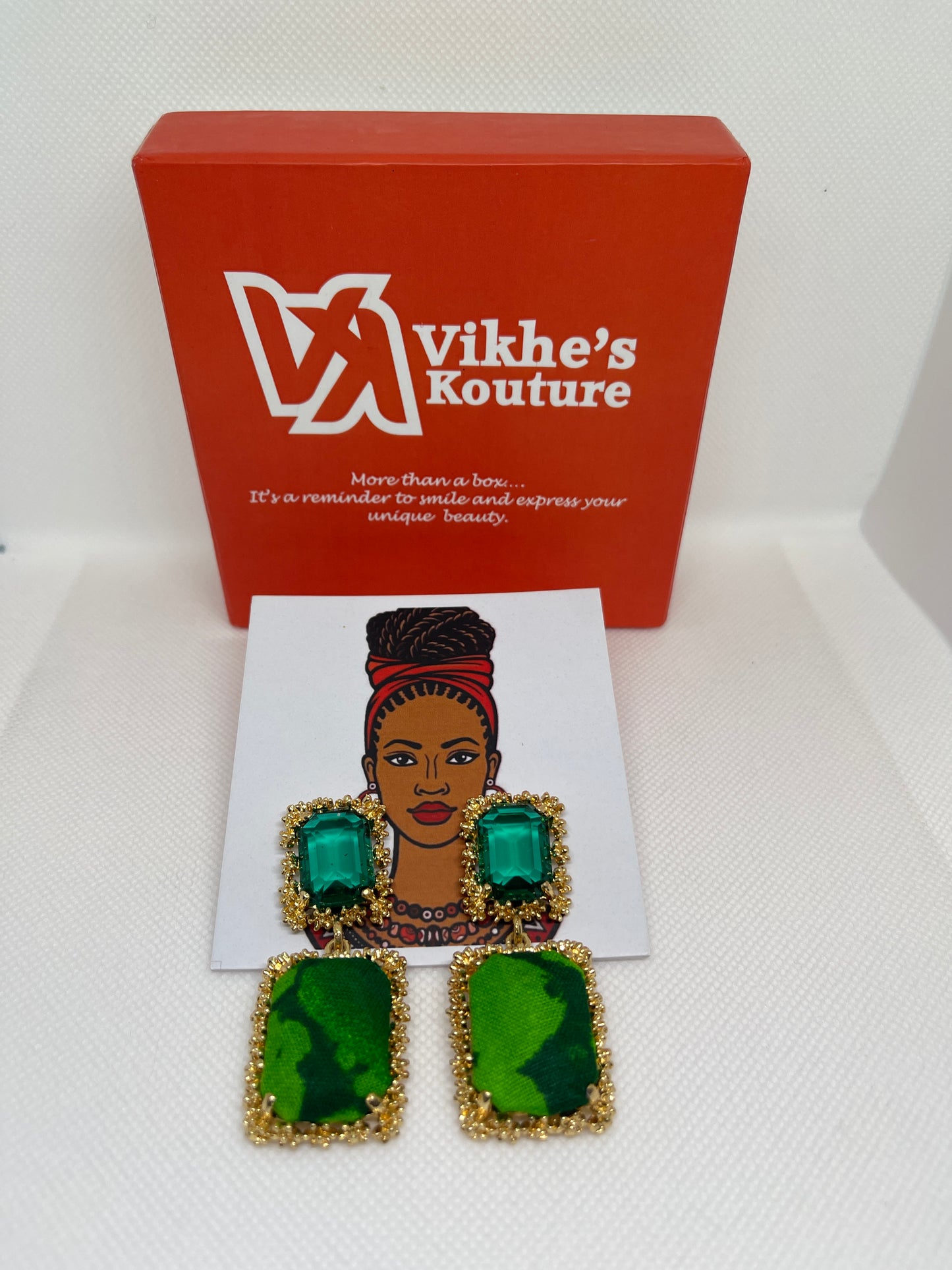 Kaykay Green Earring