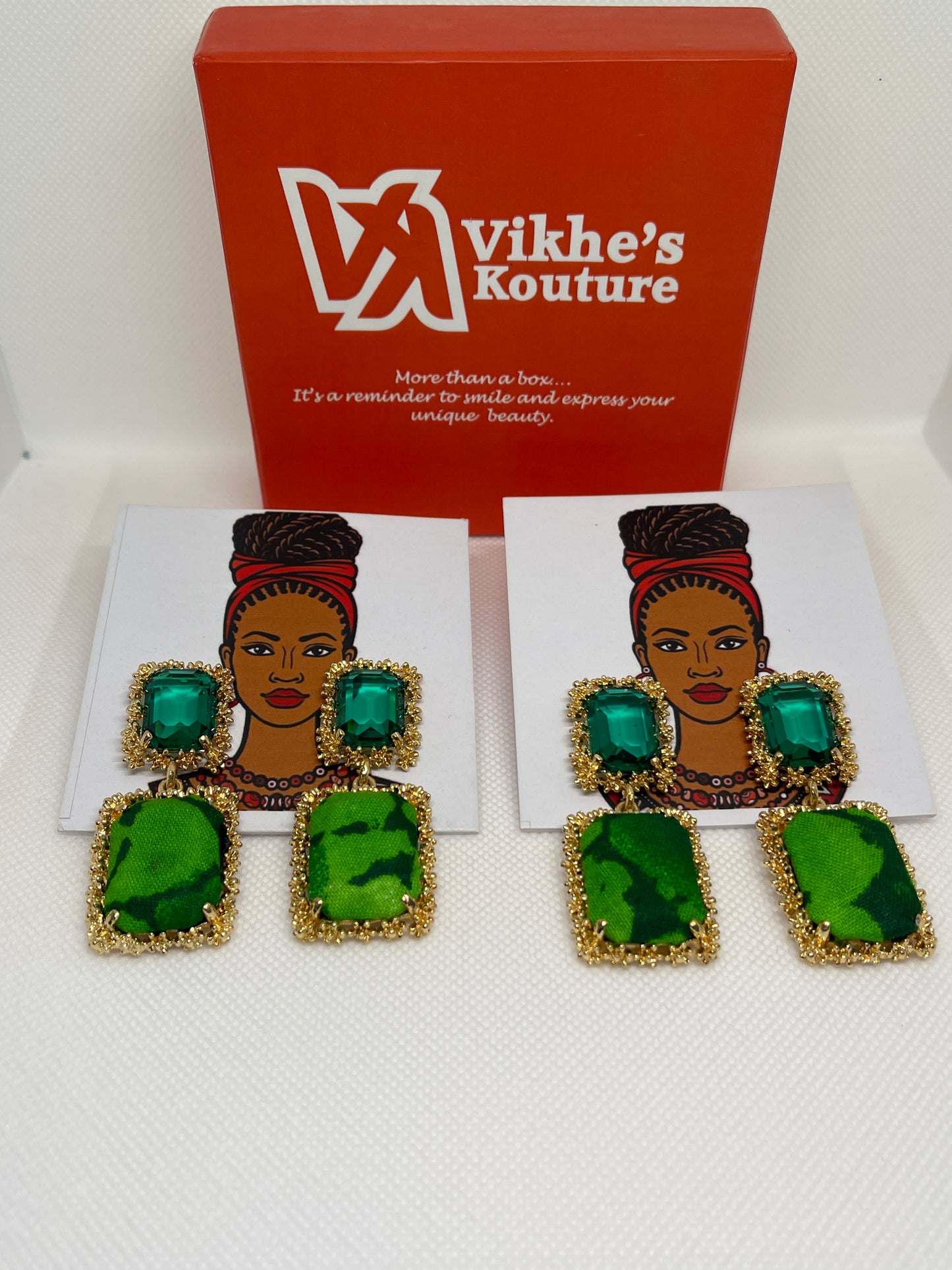 Kaykay Green Earring