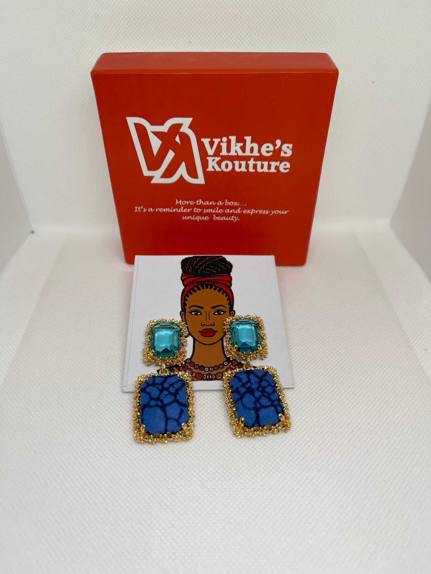Kaykay Blue Earring