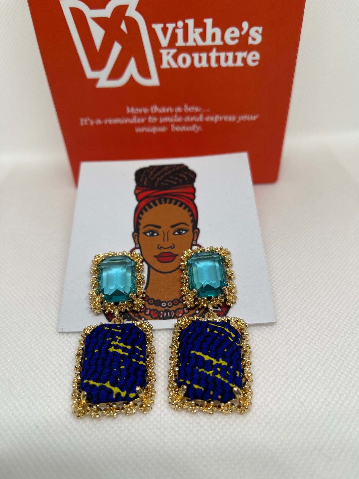 Kaykay Blue Earring