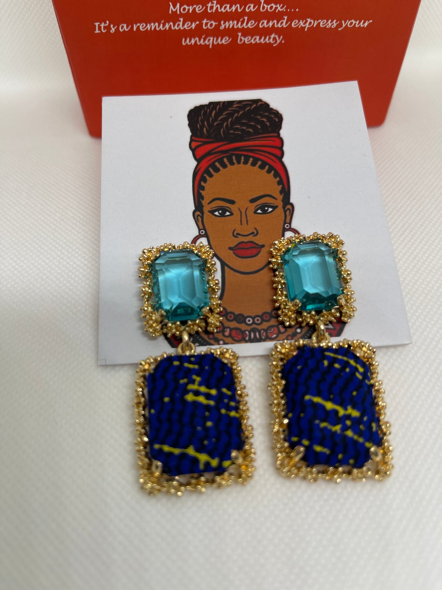 Kaykay Blue Earring