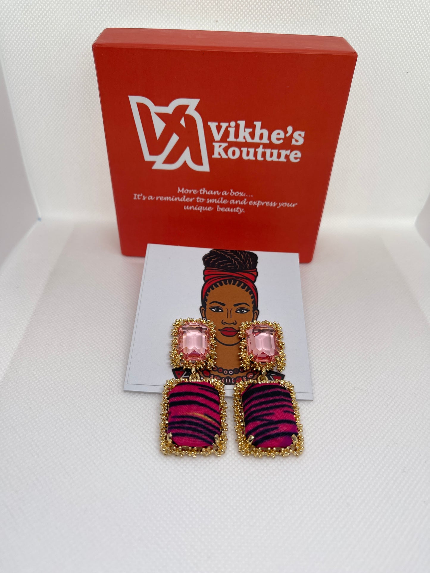 Kaykay pink Earring