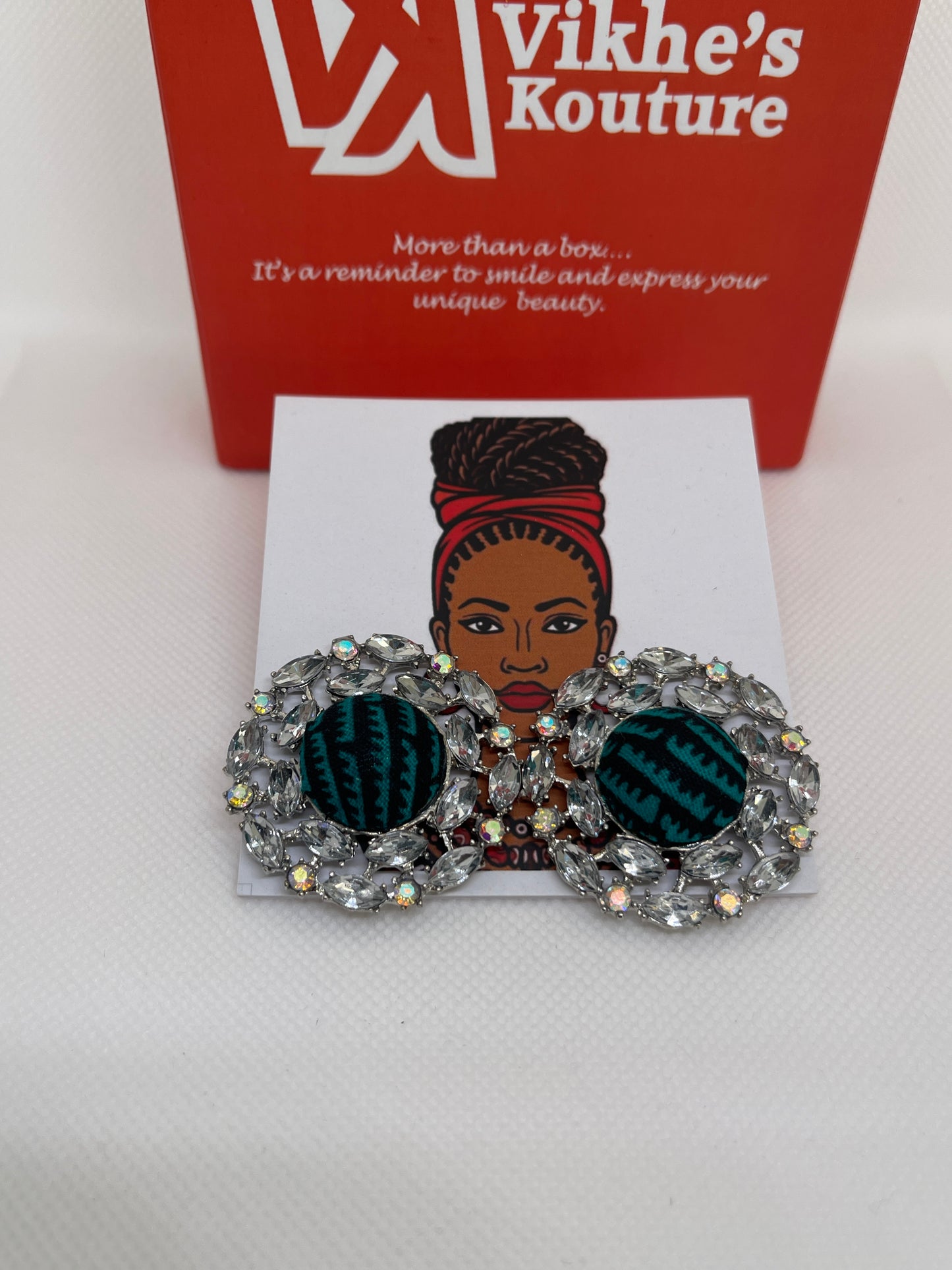 Lizo blue Earrings