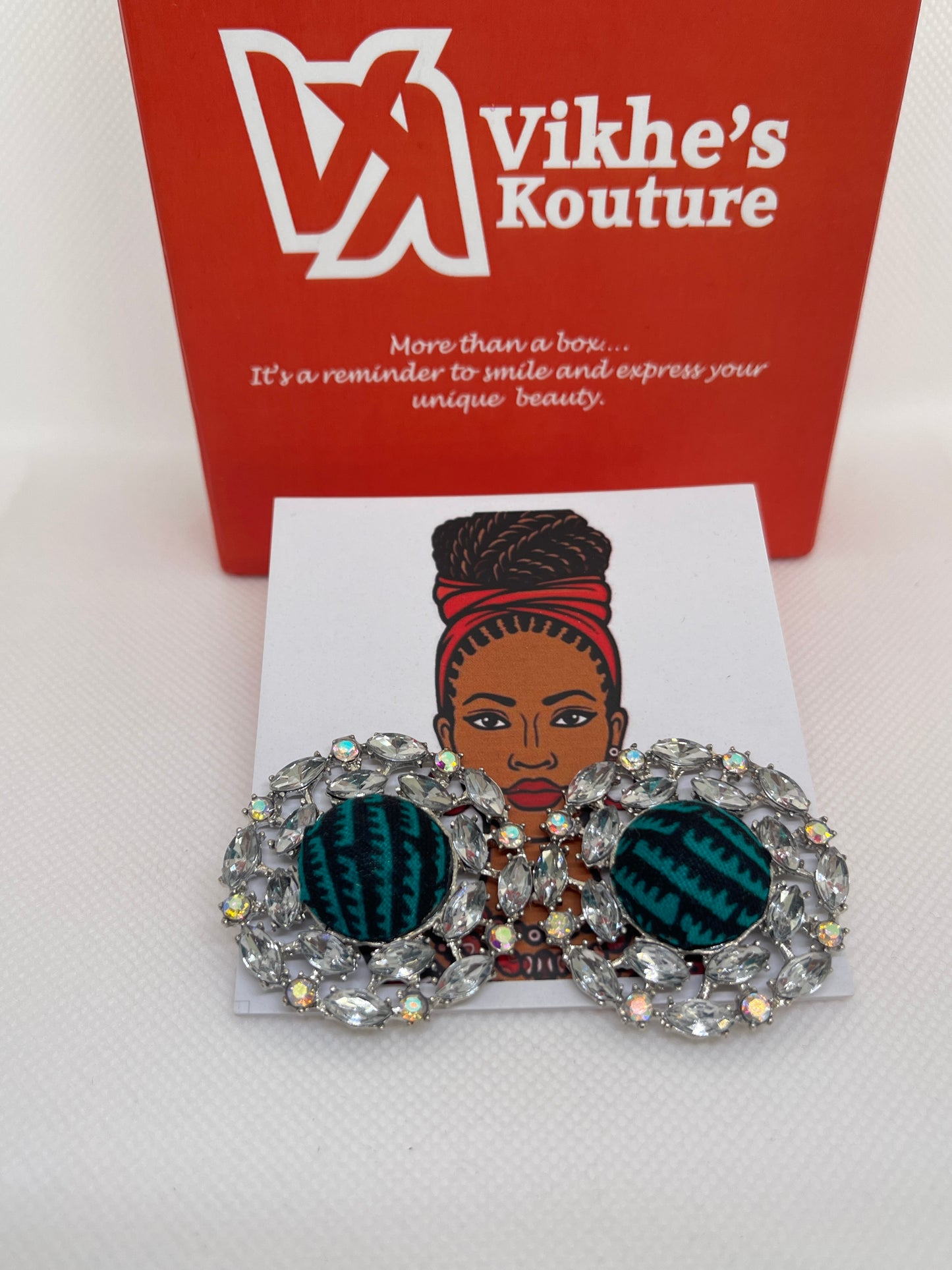 Lizo blue Earrings