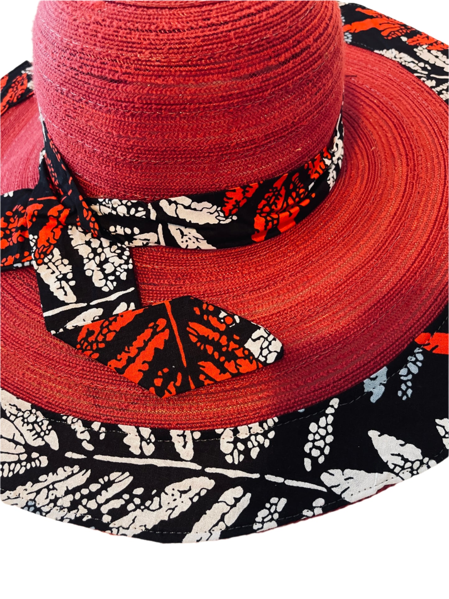 Red Straw hat