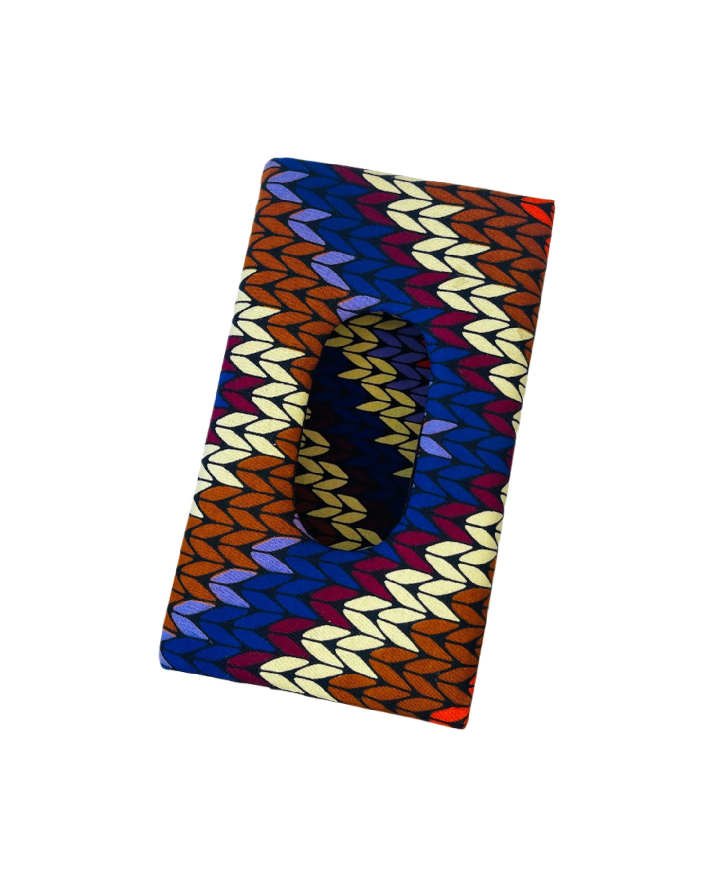 African Print Tissue Box