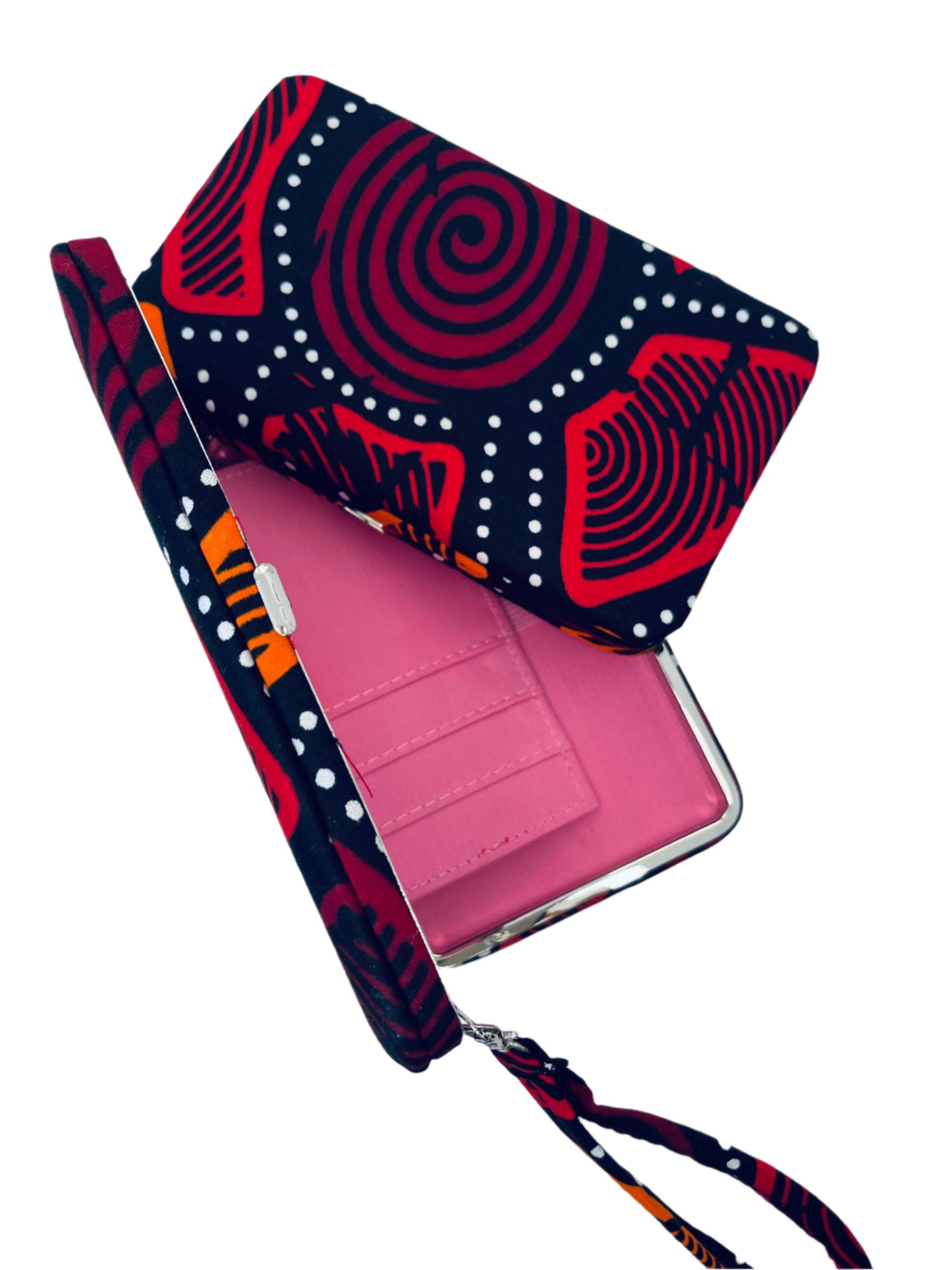 Red & Black female wallet