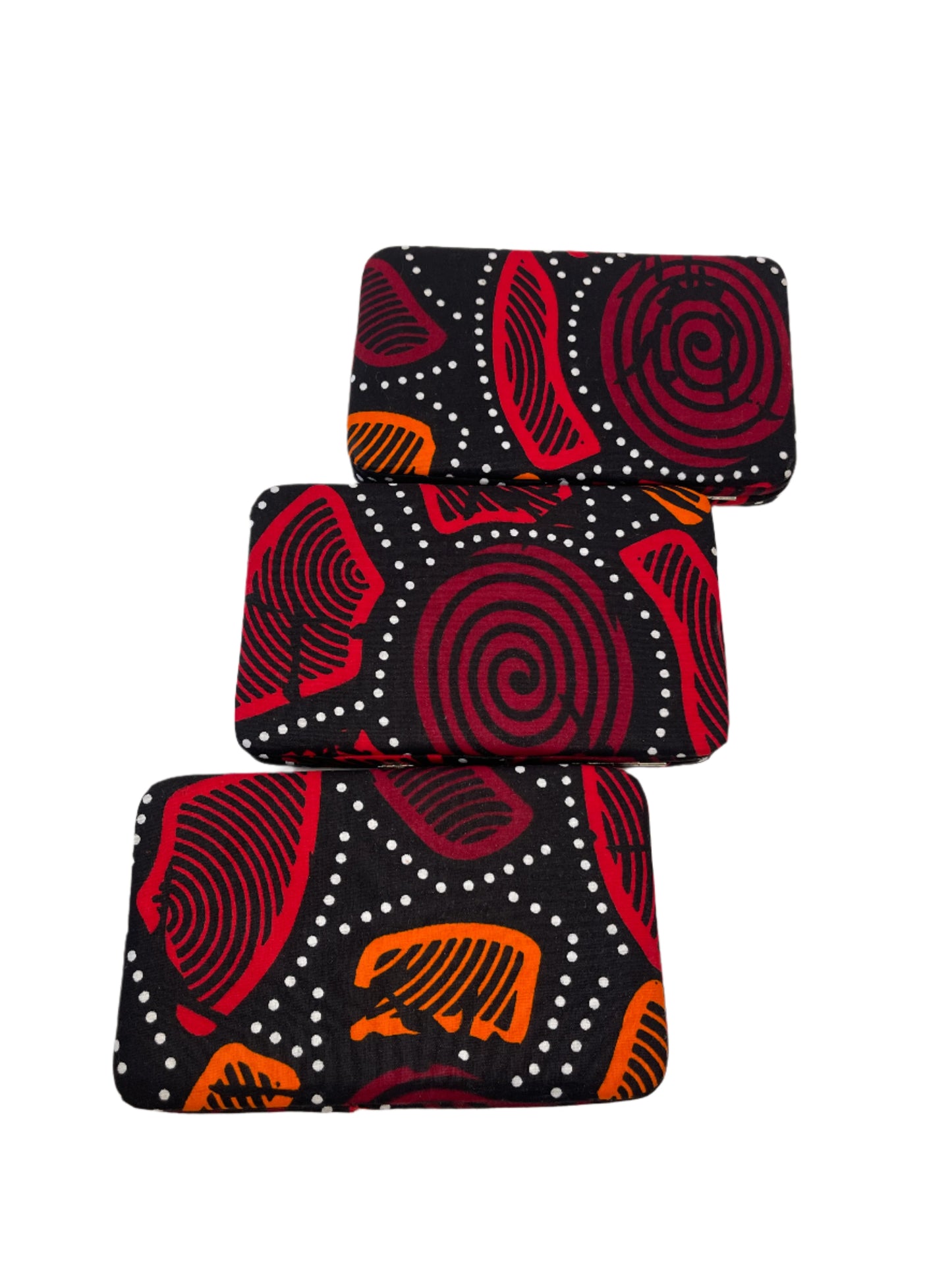Red & Black female wallet