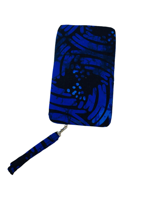 Black and Blue female wallet