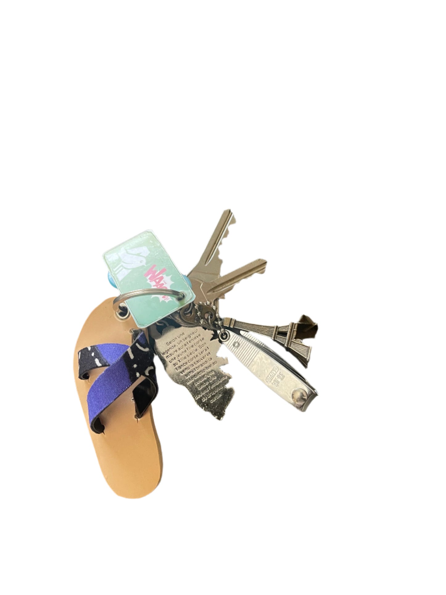 Slipper keyholder
