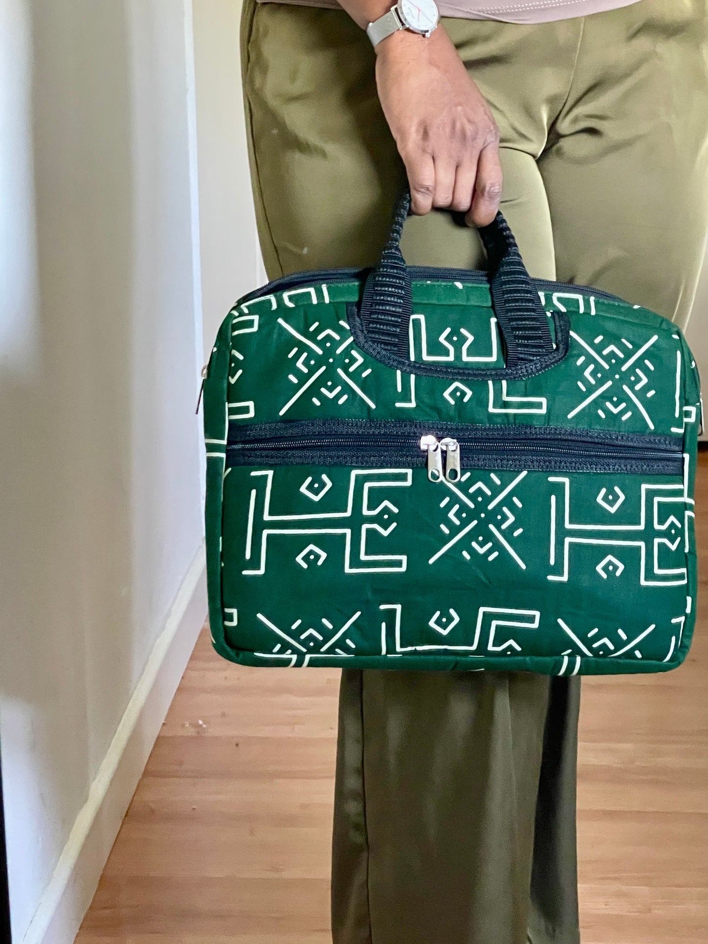 Army Green Laptop Bag 13“
