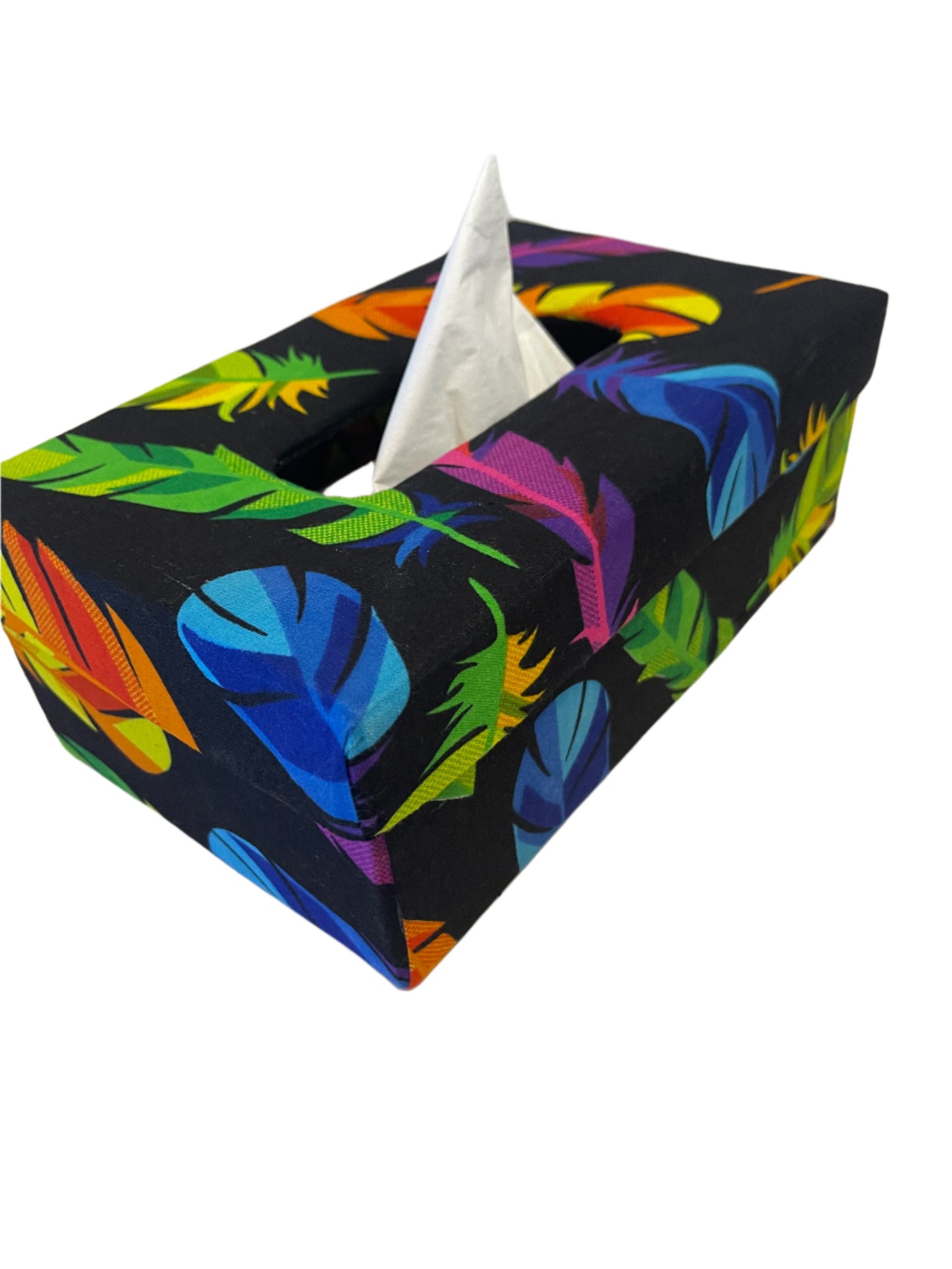 African Print Tissue Box
