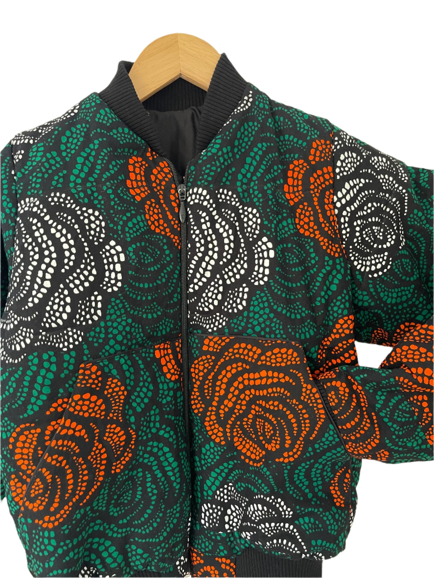 VERDANT BLOOM BUMPER JACKET