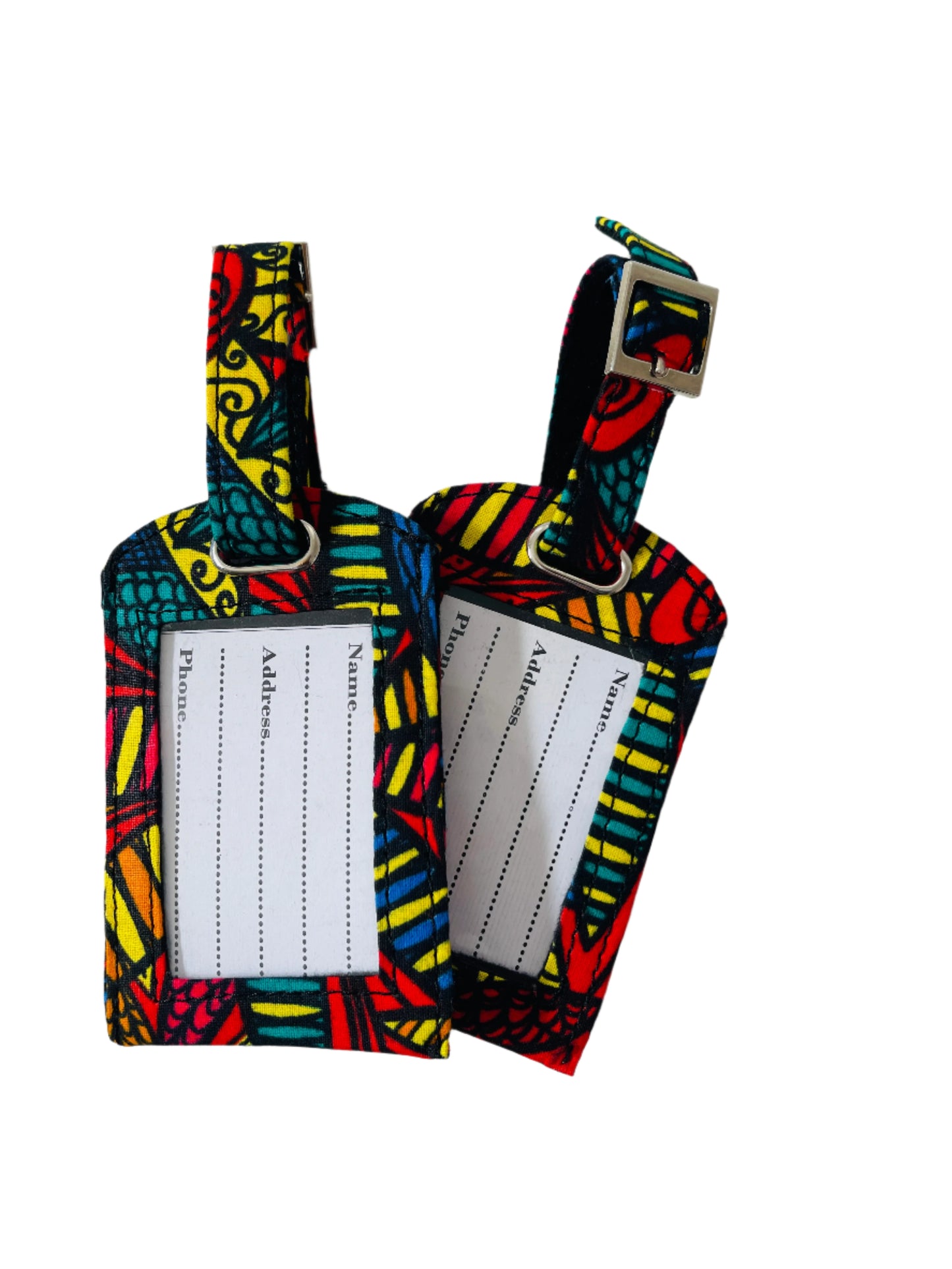 Wave line Luggage Tag