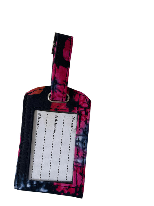 Rose Luggage Tag