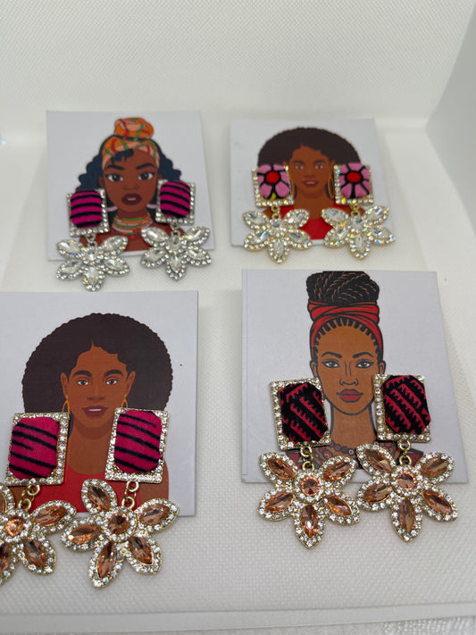 STAR Earring (Pink)