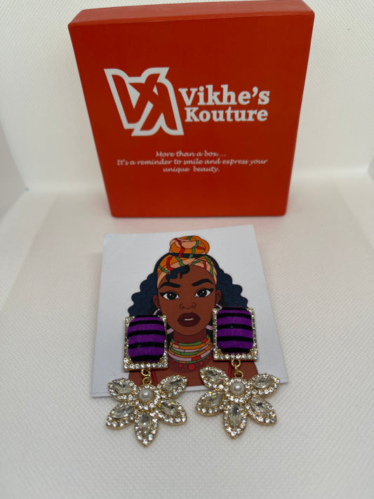 STAR Earring (Purple)