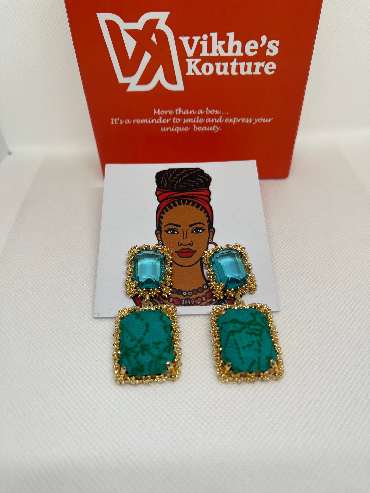 Kaykay Blue Earring