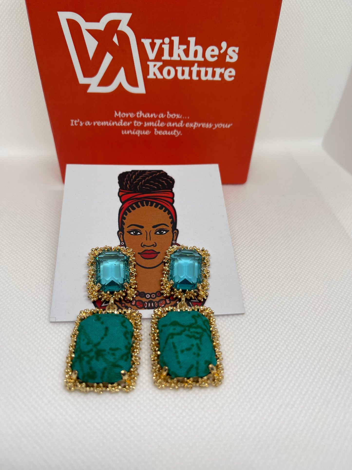 Kaykay Blue Earring