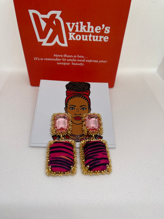 Kaykay pink Earring