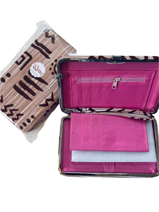 Brown female wallet
