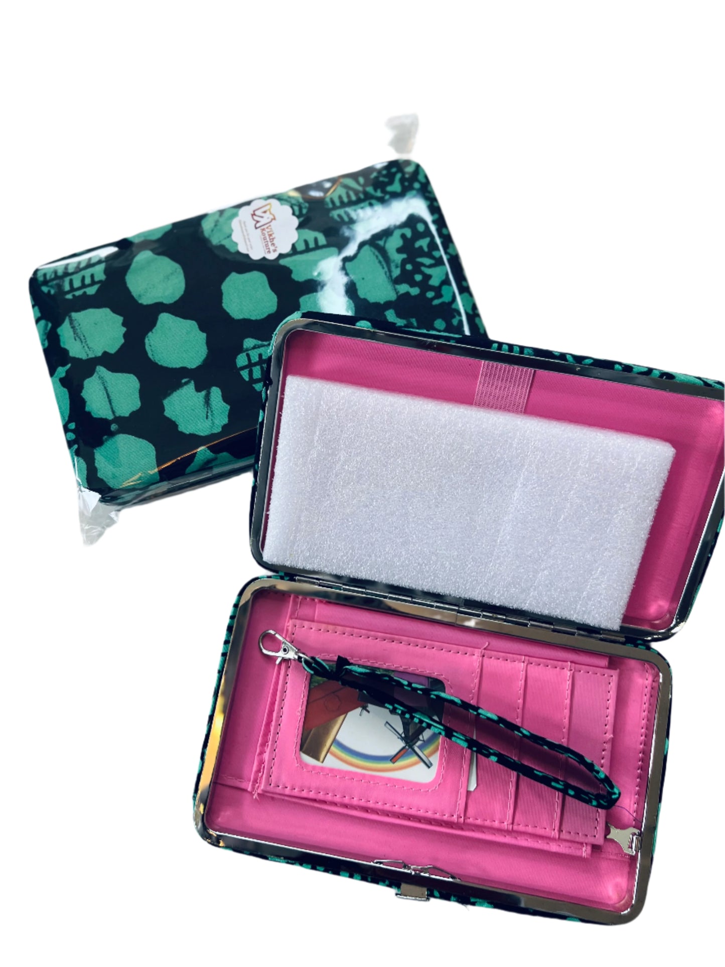 Stone Green female wallet